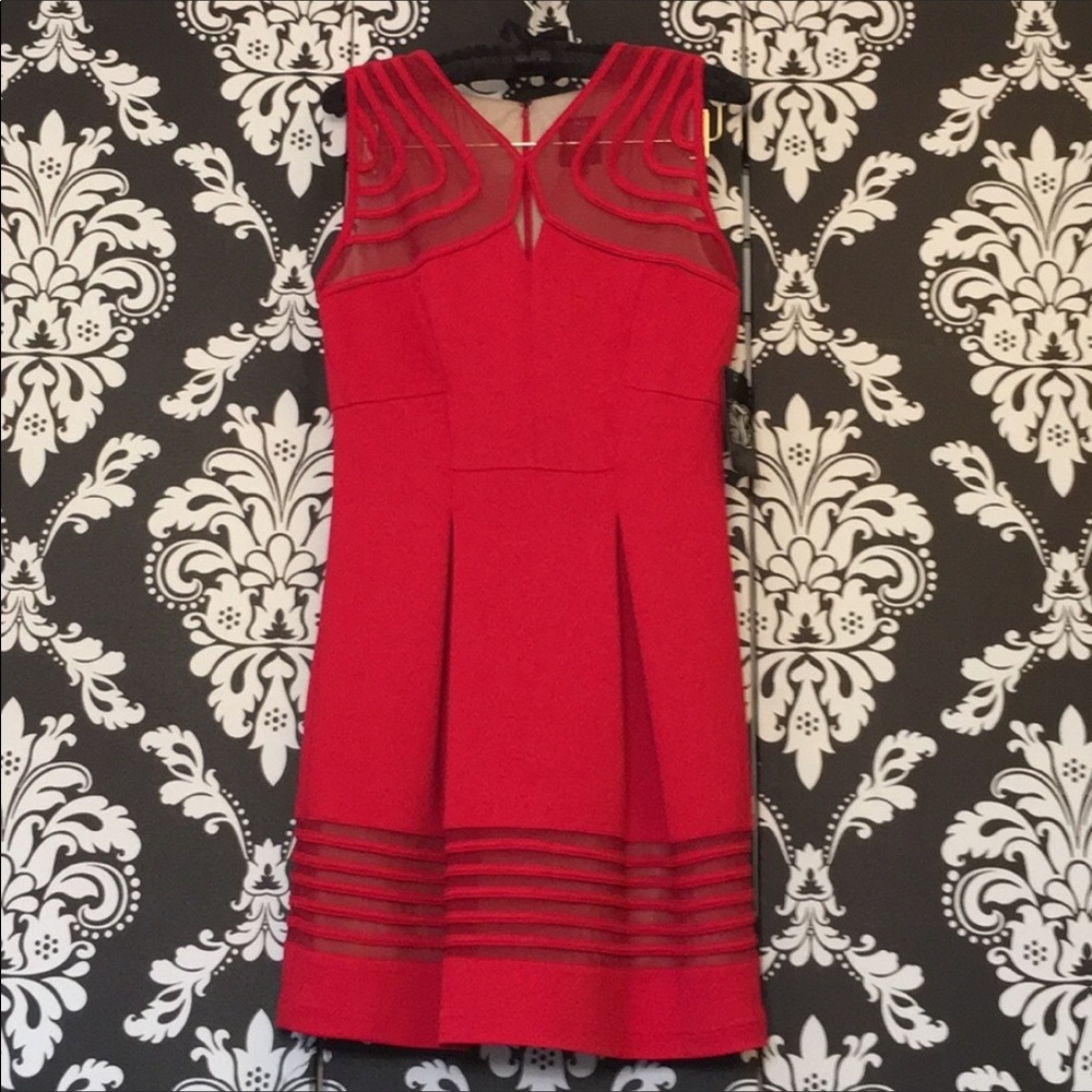 🦋 Jax Gorgeous Red Work or Event Dress